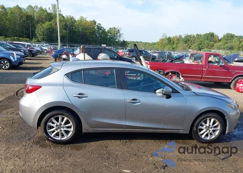 2015 Mazda Mazda3 I Grand Touring z USA, uszkodzony, nr VIN JM1BM1M76F1235080